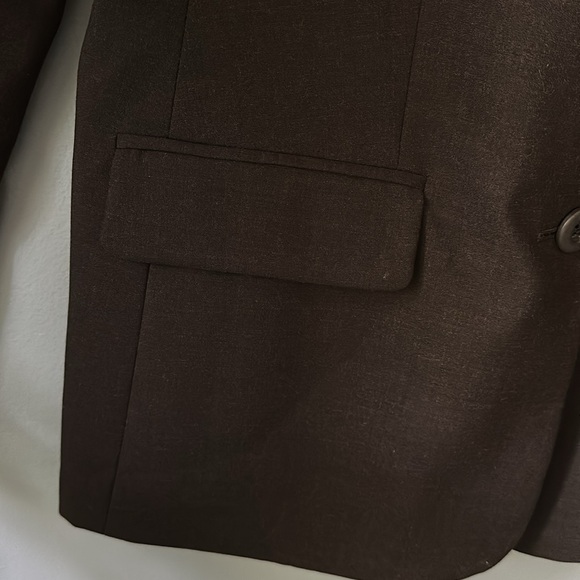 J Jill NWT walnut Heather Blazer Classic Suit Jacket womens‎ size 2 - Picture 6 of 14